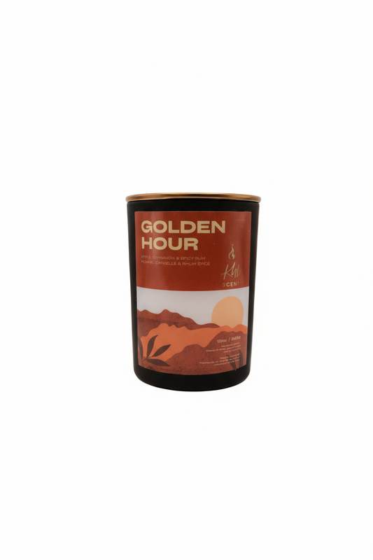 KHB SCENT GOLDEN HOUR Vegan Candle - Eco-Friendly