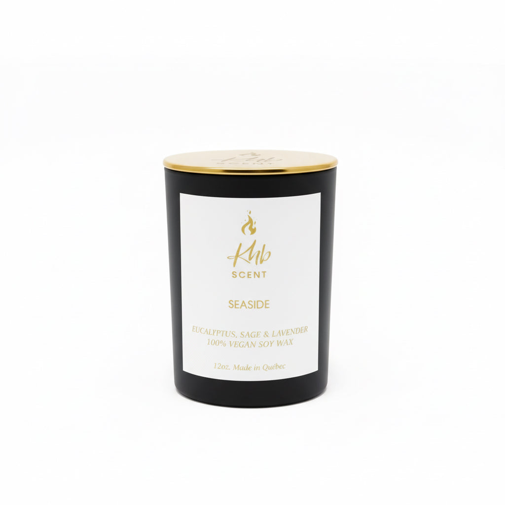 KHB SCENT SEASIDE Eucalyptus, Sage And Lavender Vegan Candle