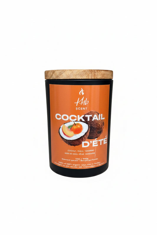 KHB SCENT COCKTAIL D’ÉTÉ Vegan Candle Deal - Eco-Friendly