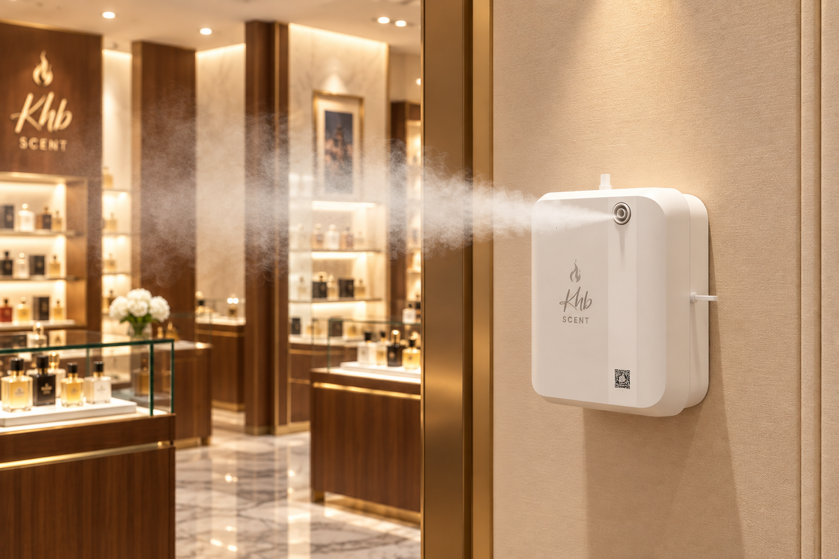 KHB SCENT Commercial Waterless Aroma Diffuseur - Version B (HVAC)