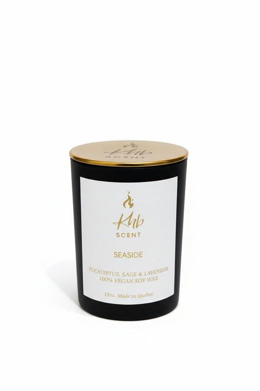 KHB SCENT SEASIDE Eucalyptus, Sage And Lavender Vegan Candle