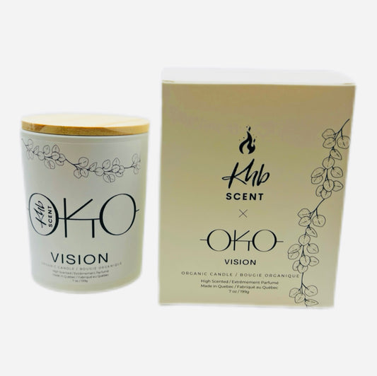 KHB SCENT x OKO Vision High Scent Home Candle - Vegan Eco-Friendly
